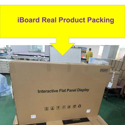 Non-system 75 Inch Touch Screen Monitor 4K UHD 3840*2160 Multi-Touch Interactive Panel with Input Ports