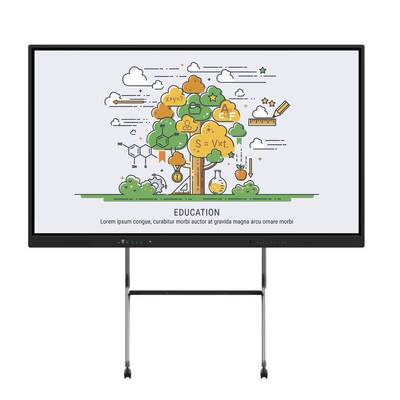 86 Zoll Android PC i5 i7 Dual System 50 Touch 4K Interaktives Whiteboard für das Klassenzimmer