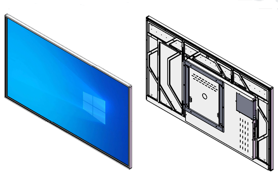 65-Zoll-Wand-Touchscreen Werbebildschirm Kiosk Digitale Beschilderung