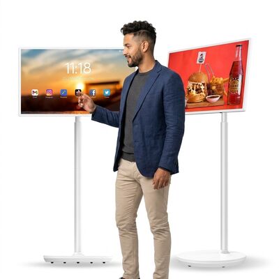 Portable 32 Zoll Incell Touch Display Bildschirm drehen USB WLAN Smart Online-Fernsehen Fernseher für die Arbeit Studium Gaming