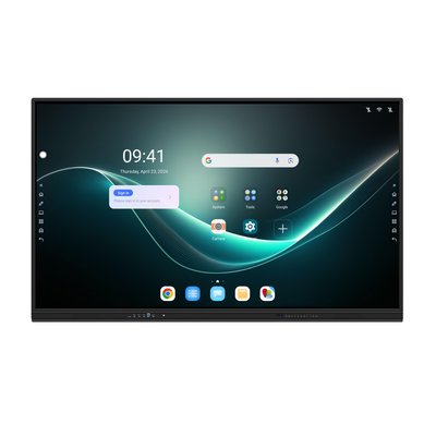 Interaktives Whiteboard aus gehärtetem, blendfreiem Glas, Dual-System, Zeichenbretter für Android und Windows