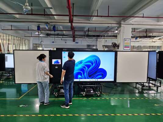 110 Zoll vernetztes Blackboard Smart Whiteboard Interaktives Flachbildschirm alles in einem