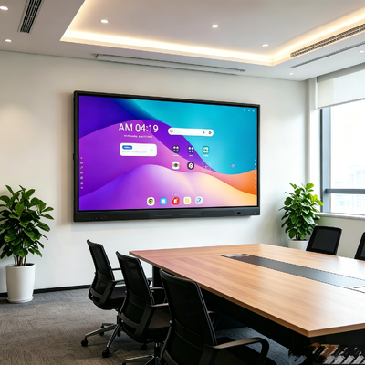 75 Zoll Google EDLA zertifizierte Android 16 Interaktive Displays für Schulversammlungen