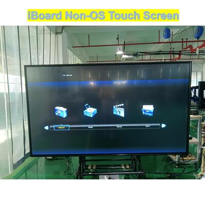 86 Zoll nicht-android-interaktiver Flachbildschirm Infrarot-Touch-Multi-Touch-Punkt-Bildschirm