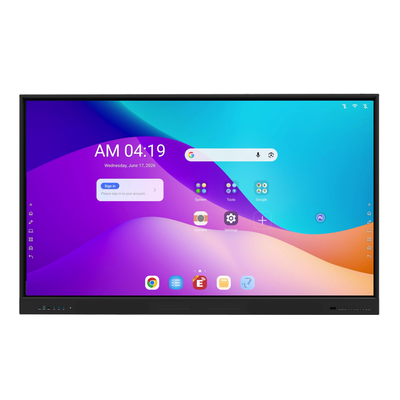 Google EDLA zertifiziert Android 16 Interaktive Flachbildschirme 65/75/86/98 Zoll von iBoard