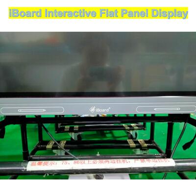 iBoard Interactive Flat Panel 86 Inch 4k Resolution Smart Touch with New Android System Equipment for Classroom Office Meeting