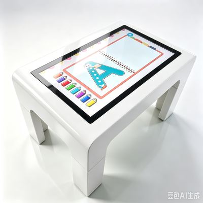 PCAP Touchscreen Tisch 32 43 55 Zoll PC Win OS Trennbeine für Kinder Vorbildungssitzungen