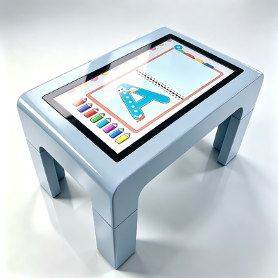 PCAP Touchscreen Tisch 32 43 55 Zoll PC Win OS Trennbeine für Kinder Vorbildungssitzungen