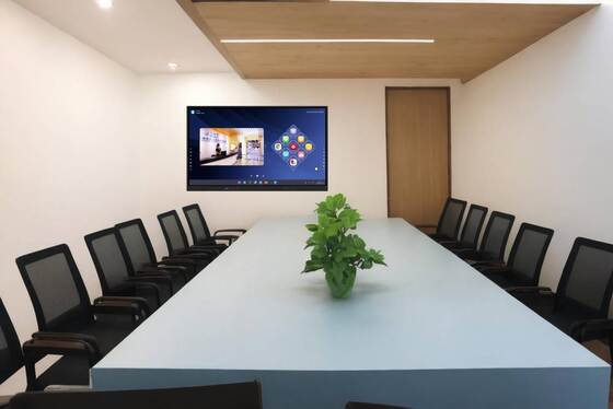 iBoard 98 Zoll Smart Board Android Monitor USB WIFI TOUCH Lautsprecher alles in einem für Meetings