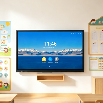 86 Zoll Interaktives 4K-Whiteboard zum wettbewerbsfähigen Fabrikpreis für Bildung und Konferenzen