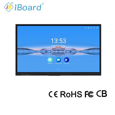 Popular Interaktives Flachbild 65 Zoll 4k Auflösung Smart Touch mit neuem Android-System-Ausrüstung für das Klassenzimmer Büro Meeting