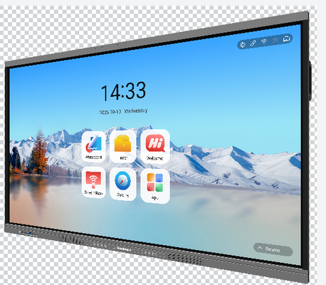 Iboard 75 Inch USB HDMI Smart Touch Panel Record Camera Mic Software For Class