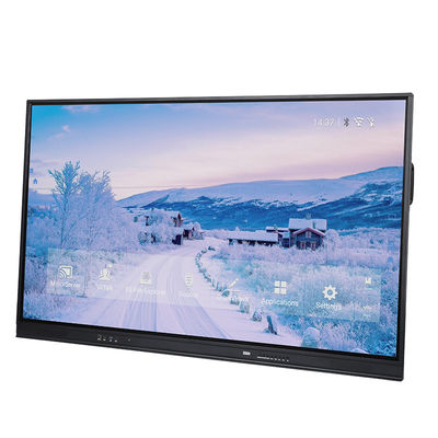 75" Büro-intelligentes Brett 20 Punkte multi wechselwirkender Flachbildschirm Note Whiteboard digitales whiteboard