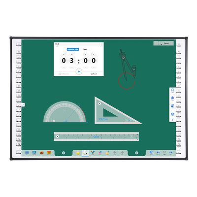 10 Punkt-Touch Screen unterrichtendes Brett an der Wand befestigt mit Hotkeys