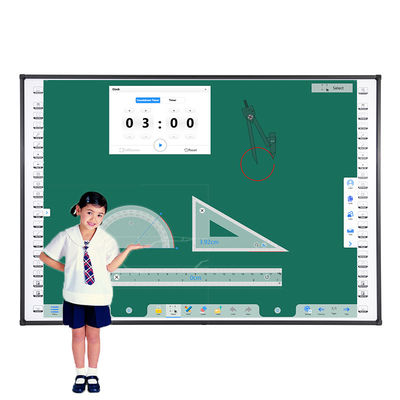 10 Punkt-Touch Screen unterrichtendes Brett an der Wand befestigt mit Hotkeys