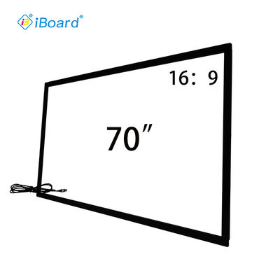 IBoard 32" 43" 50" 55" 65" 75" Infrarot-Multi-Touch-Overlay-Rahmen USB-Anschluss für Touchscreen-Monitor TV Digital Signage