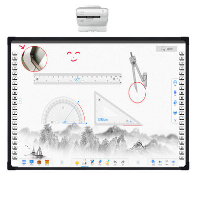Elektronische DTV-optische interaktive Whiteboard mit 2 Touchpoints und 32768 x 32768 Auflösung Smart Board