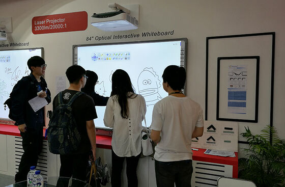 Elektronische DTV-optische interaktive Whiteboard mit 2 Touchpoints und 32768 x 32768 Auflösung Smart Board
