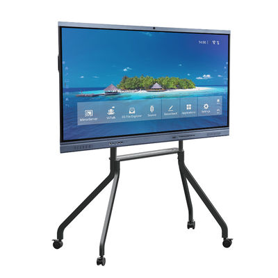 86 Zoll LED Smart Board 4K Interaktives Panel mit All-in-One-Computer von MINI PC Interagieren mit Whiteboard
