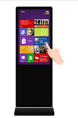16 9 Touch Screen Kiosk, Stellungs-digitale Beschilderung des Boden-3840x2160