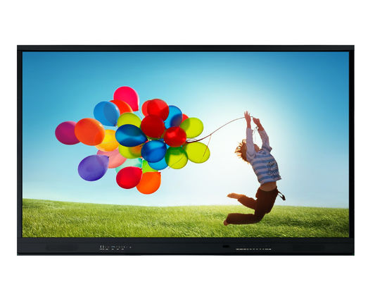75" wechselwirkende Brett-Noten-Anzeige Touch Screen Whiteboard 4K LCD Smart