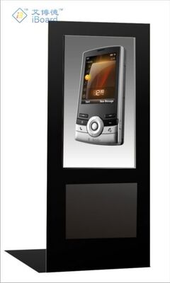 Digitale Werbeanzeige hilft dem Monitor zu analysieren Digitale Werbung Werbeanzeige