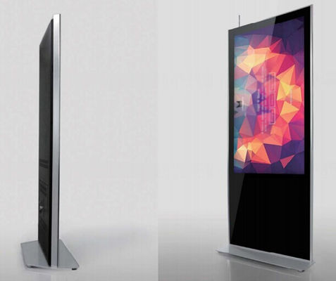 Werbeausrüstung Kapazitiver Touchscreen Digitale Beschilderung Kiosk Boden stehendes interaktives LCD-Display
