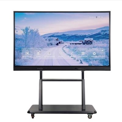 Wandmontage oder mobile Interaktive Touchscreen-Monitor mit LED-Hintergrundbeleuchtung und HDMI OUT hochauflösendes LED-Display