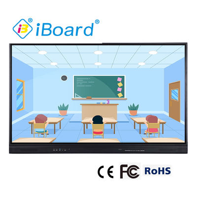 Smart Interactive Flat Panel Digital Board 98 Zoll 20 Berührungspunkte für das Training 350cd/M2