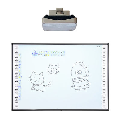 84 Zoll interaktives Whiteboard Keramik-Nano-Oberfläche 78~120 Zoll mit CE-Zertifizierung