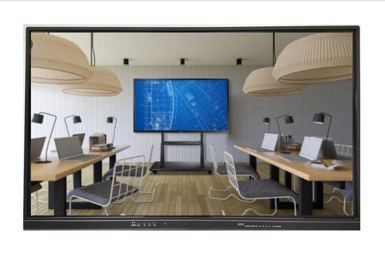 75" LED Interaktives Whiteboard Mehrfach-Touch-Display Android Windows Dual-System