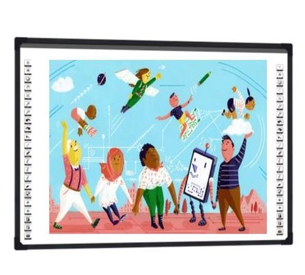 92 Zoll optisches wechselwirkendes pädagogisches intelligentes Brett Whiteboard mit 4 Kamera-Klassenzimmer whiteboard