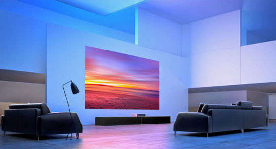 Ultra HD 4K Laser Kurzstreckprojektor 4000 Lumens Smart Projektor für Familie Schule &amp; Unternehmen