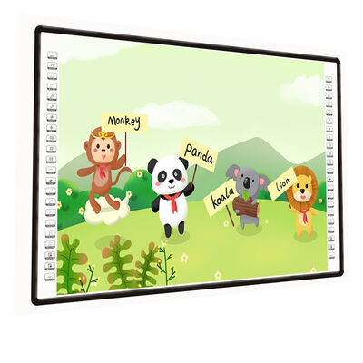 20-Punkt-Touch-LED-interaktives Whiteboard mit Dual-System-Unterstützung und Wandmontage