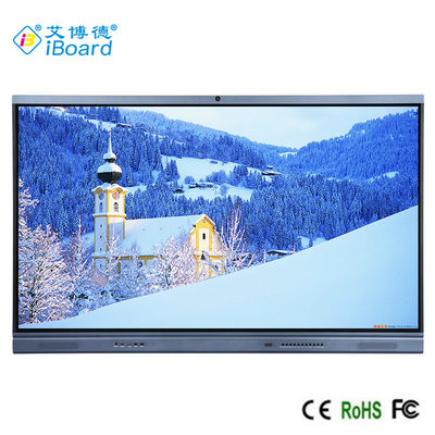 4k wechselwirkendes Gremium, 86" geführtes intelligentes Brett, Aluminiumschlitz des rahmen-350cd/m2 OPS