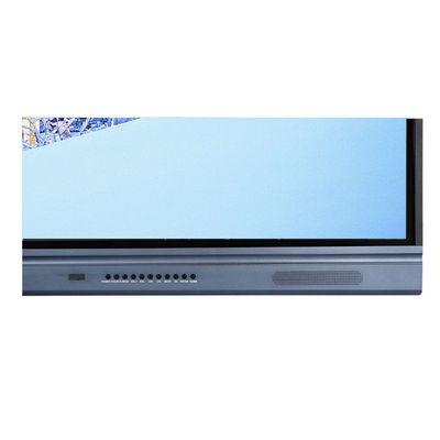 4k wechselwirkendes Gremium, 86" geführtes intelligentes Brett, Aluminiumschlitz des rahmen-350cd/m2 OPS