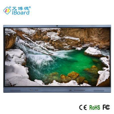 98" LED wechselwirkendes Whiteboard, FCC-Schirm-Note LED Fernsehen für eingebaute Kamera Klassenzimmer-Androids 11