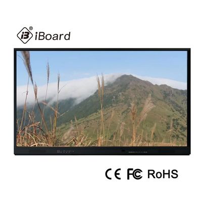 10 Note wechselwirkende Whiteboard-Anzeige, 75 Zoll-intelligente Bretter für Geschäft