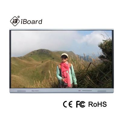3840*2160 LCD-Lehrbrett 5ms Interaktives Touchboard Windows Linux Infrarot für Unternehmen oder Schulbildung