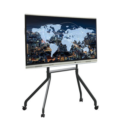 75 Zoll-wechselwirkender Touch Screen Whiteboard 1651x929mm, Android8.0, schwarz und silbern