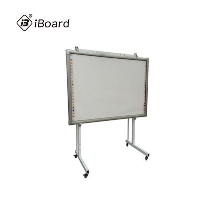 Werkseitig beweglicher interaktiver Whiteboard-Ständer, höhenverstellbar 400 mm, Lagergewicht 120 kg
