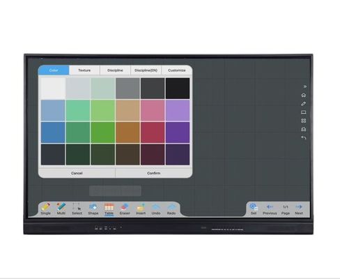 86" 0 intelligente Brett-multi Noten-bewegliche Stand-Installation Gaps LCD