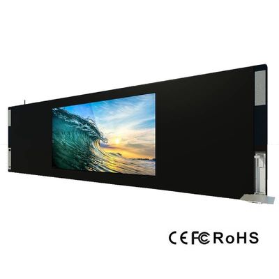 4K Ultra HD Interaktives Whiteboard mit eingebauten Lautsprechern auf einem Grade AG Panel für ansprechende Präsentationen