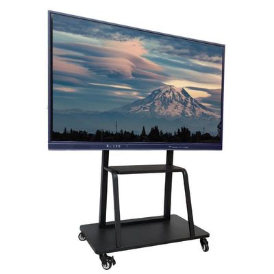 LED 75" intelligente wechselwirkende Platte für unterrichtenden Aluminiumlegierungs-Rahmen