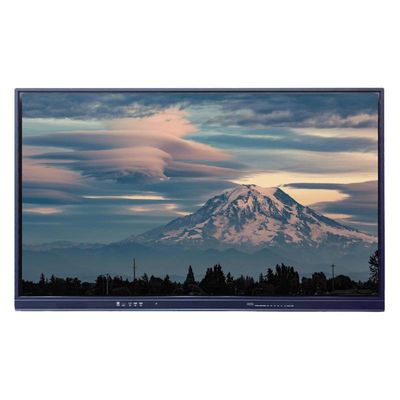 LED 75" intelligente wechselwirkende Platte für unterrichtenden Aluminiumlegierungs-Rahmen