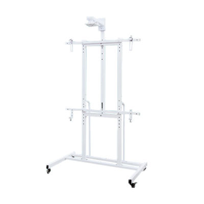 Mobiler Stand für interaktive Whiteboards mit Projektoren