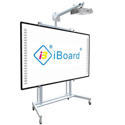 Mobiler Stand für interaktive Whiteboards mit Projektoren
