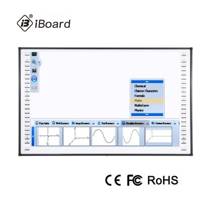 110 Zoll wechselwirkendes Infrarotwhiteboard 16 9 ultra weit