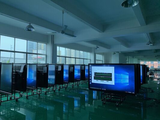 Interaktives Flachpanel mit 4K UHD-Auflösung, 20-Punkt-Touch und Android 10.0 OS Digital Teaching Board