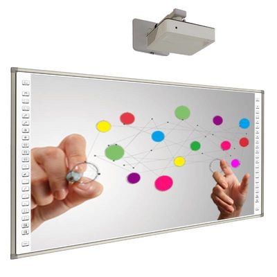 96 Zoll tragbares interaktives Whiteboard Smart Whiteboard mit Laserprojektor